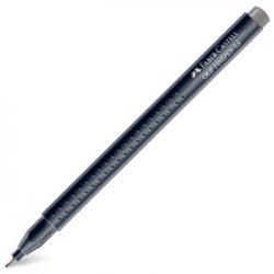 Marcador Fino Cinza 0,4mm Faber-Castell 1un 1303033