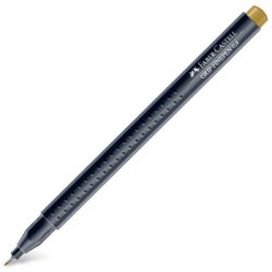 Marcador Fino Castanho 0,4mm Faber-Castell 1un 1303035