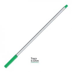 Marcador Fino Verde 0,5mm SmartD Fineliner 12un SMD8002