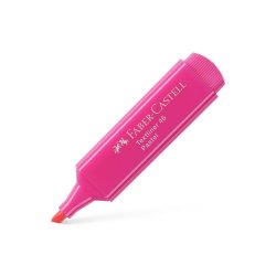 Marcador Fluorescente Rosa Pastel Textliner 46 Faber 10un 133154654