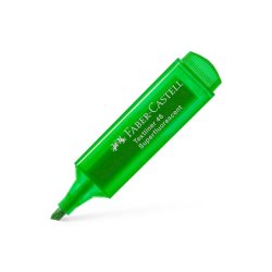 Marcador Fluorescente Verde Textliner 46 Faber 10un 133154663