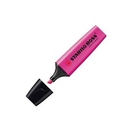 Marcador Fluorescente Rosa 70/56 Stabilo 10un 1331052