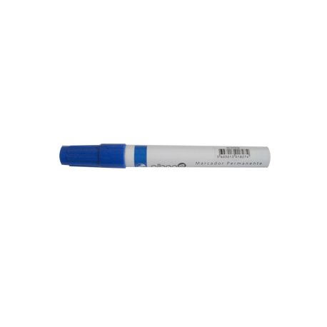 Marcador Permanente Grosso Azul 2mm Alban AC1079-02 1un 130Z11703