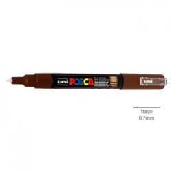 Marcador Uniball Posca PC-1M 0,7mm Castanho (21) 1un 1293151/UN