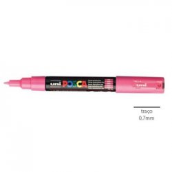 Marcador Uniball Posca PC-1M 0,7mm Rosa (13) 1un 1293157/UN