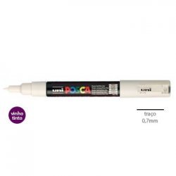 Marcador Uniball Posca PC-1M 0,7mm Vinho Tinto (60) 1un 1293159/UN