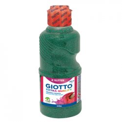 Guache Líquido Verde Giotto Glitter 250ml 160531205