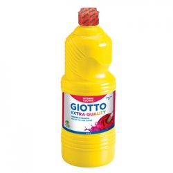 Guache Líquido Amarelo Escuro Giotto Extra Quality 1L 160533403