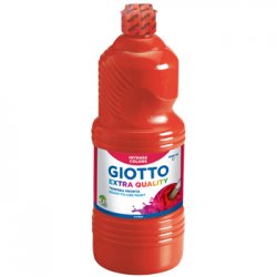 Guache Líquido Vermelho Claro Giotto Extra Quality 1L 160533407