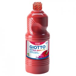 Guache Líquido Vermelhao Giotto Extra Quality 1L 160533408