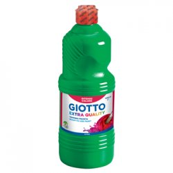 Guache Líquido Verde Escuro Giotto Extra Quality 1L 160533412