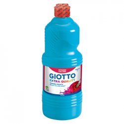 Guache Líquido Azul Ciano Giotto Extra Quality 1L 160533415