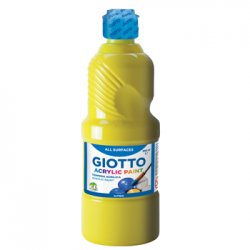 Guache Líquido Acrílico Amarelo Giotto 500ml 160533702