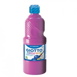 Guache Líquido Acrílico Magenta Giotto 500ml 160533710