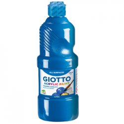 Guache Líquido Acrílico Azul Giotto 500ml 160533715