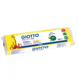 Plasticina Amarelo Patplume Giotto 350g 160510101