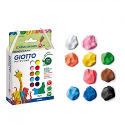 Plasticina 10 Cores Patplume Giotto 10x20g 160512900