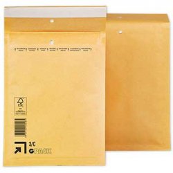 Envelope Almofadado 150x215mm Kraft Nº0 3/C 1un 16122830003