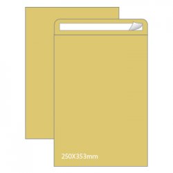 Envelopes Saco 250x353mm B4 Kraft 090g Autodex 250un 1611039