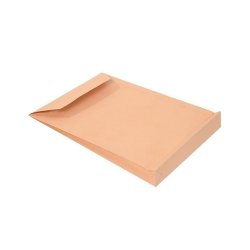 Envelopes Saco 250x353mm B4 Kraft 100gr C/Fole 4cm 50un 1611059