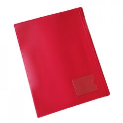 Dossier Plastico 2000 c/Mola 134PL Vermelho Opaco 170Z19336