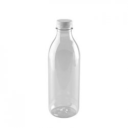 Garrafa Plástica Transparente 500ml 1un 6611056