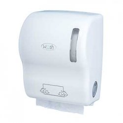 Dispensador Toalhas Rolo c/ Auto-Corte ABS Branco 68256000