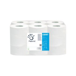 Papel Higiénico (Jumbo) 120mts 2Fls Papernet 422428 12un 650422428