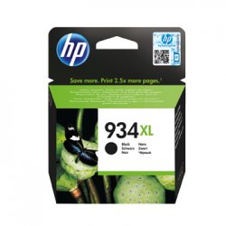 Tinteiro HP 934XL Preto C2P23A 25,5ml 1000 Pág. HPC2P23A