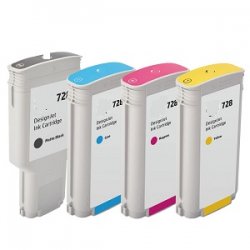 130ml Yellow para Hp Designjet T730 ,T830 728Y HPF9J65A