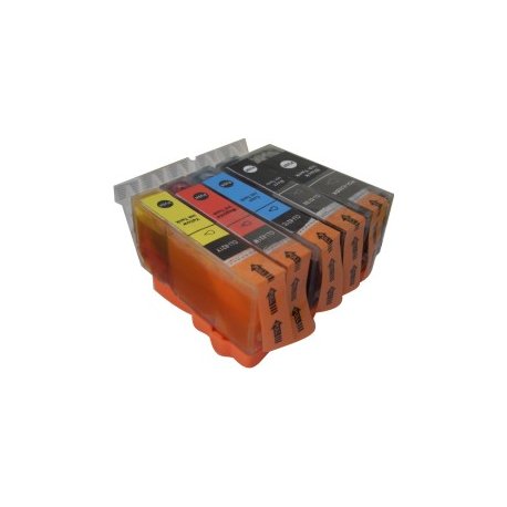 11ml Cinza Com Chip Para Canon Ip3600/IP4600/MP540/MP CLI521GY