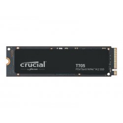 Crucial T705 - SSD - encriptado - 2 TB - interna - M.2 2280 - PCI Express 5.0 (NVMe) - TCG Opal Encryption 2.01 CT2000T705SSD3-