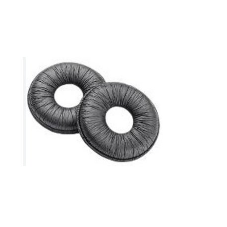 Poly - Kit de almofada para auricular para auricular - couro sintético (pacote de 2) 85R27AA