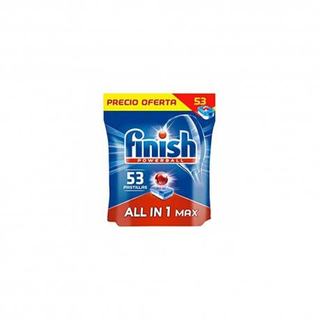 Detergente Máquina Loiça Pastilhas Finish All-in-One 53un 6831033