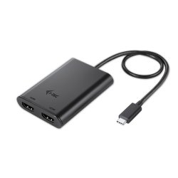 Adaptador i-tec USB-C 2x HDMI 4K Ultra HD compativel com Thunderbolt 3/4 Mac OS (1 monitor) C31DUAL4KHDMI