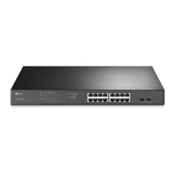 Switch de Rack 19 TP-Link c/Gestão 16portas Gigabit PoE 802.3at/af - TL-SG1218MPE SG1218MPE