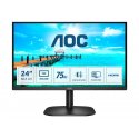 AOC 24B2XHM2 - B2 Series - monitor LED - 24" (23.8" visível) - 1920 x 1080 Full HD (1080p) @ 75 Hz - VA - 250 cd/m² - 3000:1 - 