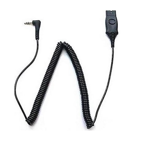 Poly - Cabo de auricular - mini conector para Quick Disconnect - 3 m - para HP IP Touch 4008, IP Touch 4018, IP Touch 4038, IP 