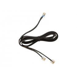 Jabra Siemens DHSG cable - Cabo de auricular - para Jabra GN 9120, GN9120, GN9350, GN9350e, GO 6430, 6470 14201-10