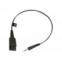 Jabra - Adaptador de auricular - mini conector macho para Quick Disconnect macho - para SPEAK 410, 410 MS 8800-00-99