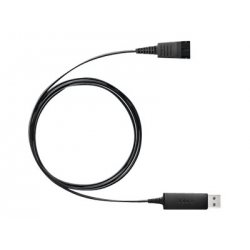 Jabra LINK 230 - Adaptador de auricular - USB macho para Quick Disconnect 230-09