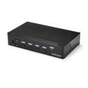 StarTech.com 4 Port HDMI KVM - HDMI KVM Switch - 1080p - USB 3.0 & Audio Support - KVM Video Switch (SV431HDU3A2) - Chave de KV