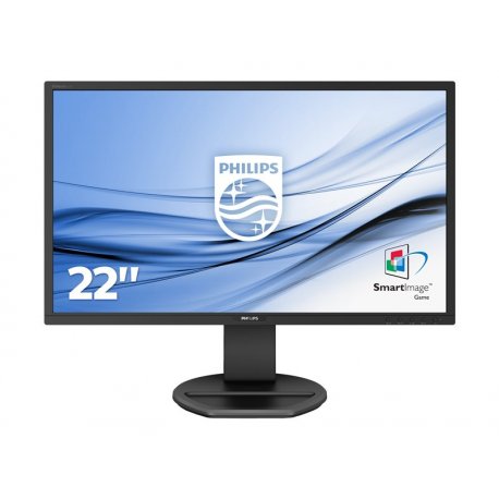 Philips B Line 221B8LJEB - Monitor LED - 22" (22" visível) - 1920 x 1080 Full HD (1080p) @ 60 Hz - TN - 250 cd/m² - 1000:1 - 1 