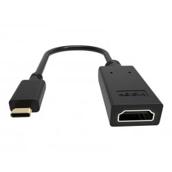 VISION Professional installation-grade USB-C to HDMI adapter - LIFETIME WARRANTY - plugs into USB-C and has full-sized HDMI soc