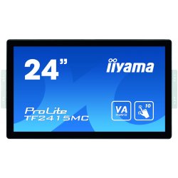 iiyama ProLite TF2415MC-B2 - Monitor LED - 23.8" - moldura aberta - ecrã de toque - 1920 x 1080 Full HD (1080p) @ 60 Hz - VA - 