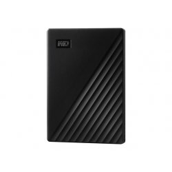 WD My Passport WDBYVG0010BBK - Disco rígido - encriptado - 1 TB - externa (portátil) - USB 3.2 Gen 1 - 256-bits AES - preto WDB