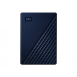 WD My Passport for Mac WDBA2F0050BBL - Disco rígido - encriptado - 5 TB - externa (portátil) - USB 3.2 Gen 1 - 256-bits AES - a