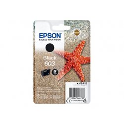 Epson 603 - 3.4 ml - preto - original - blister com RF/alarme acústico - tinteiro - para Expression Home XP-2150, 2155, 3150, 3