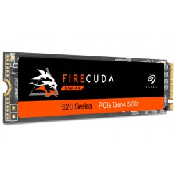 Seagate FireCuda 520 ZP1000GM3A002 - SSD - 1 TB - interna - M.2 2280 - PCIe 4.0 x4 (NVMe) - para Intel Next Unit of Computing 1