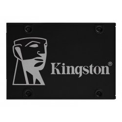 Kingston KC600 - SSD - encriptado - 512 GB - interna - 2.5" - SATA 6Gb/s - 256-bits AES - Self-Encrypting Drive (SED), TCG Opal